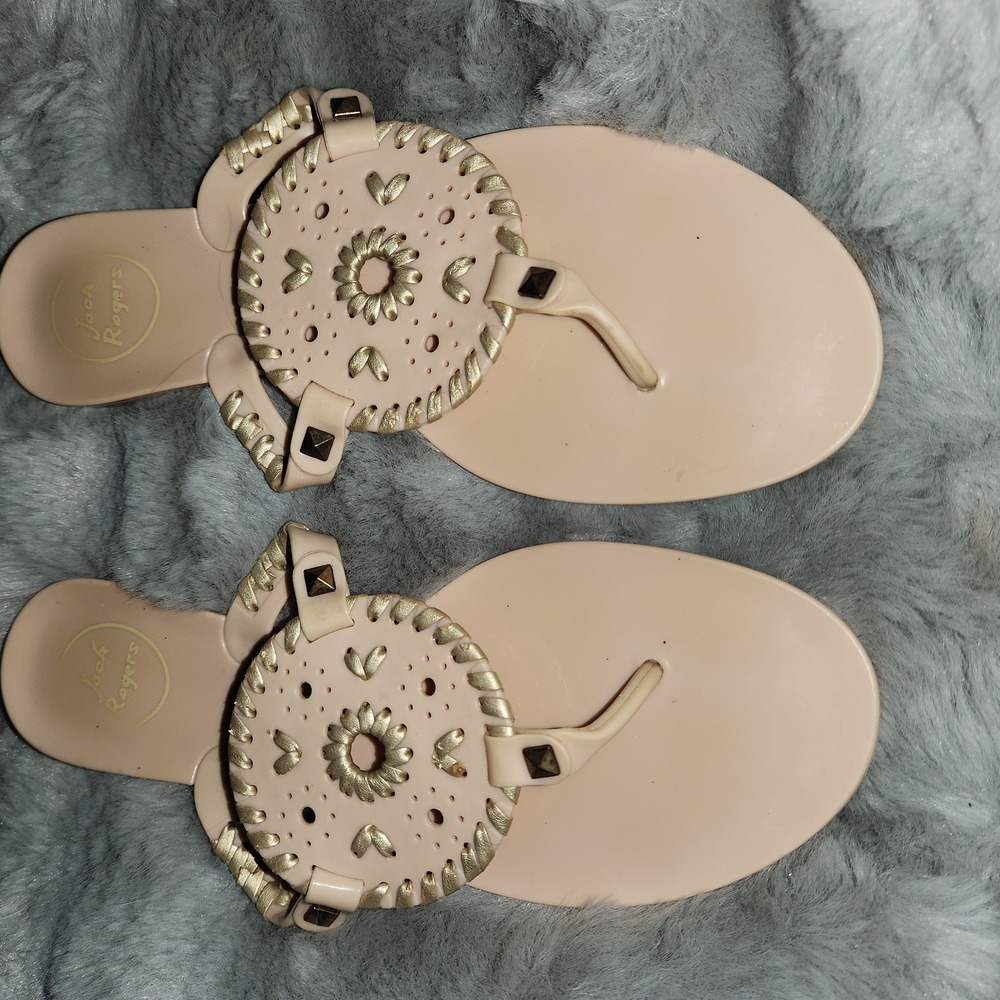 Jack Rogers Size 9 Blush Sandals
